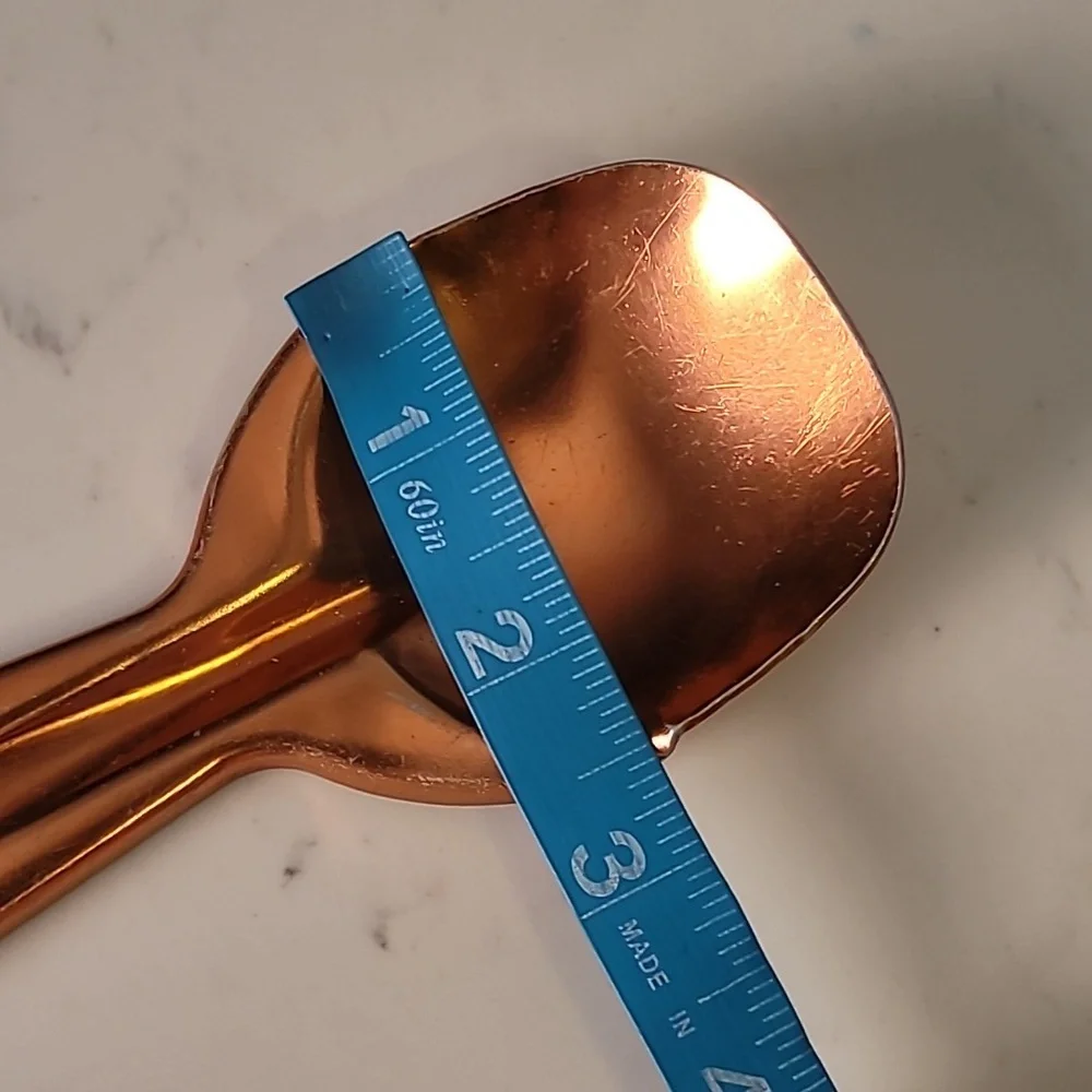 Vintage Copper Aluminum Ice Cream Scoop